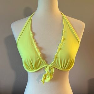 Victoria’s Secret BUNDLE - 2 Capri Ruffle Bikini Tops - Size 34D